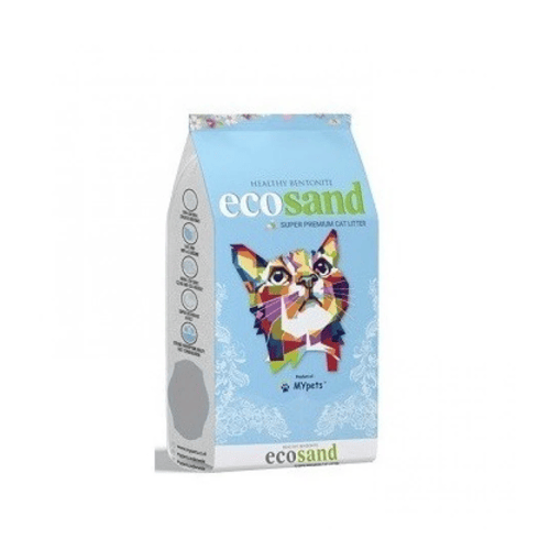 رمل قطط ايكو ساند عالى التكتل 5 لتر
