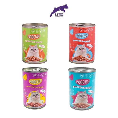 موتشي طعام رطب للقطط البالغة 400 جرام متعدد النكها...