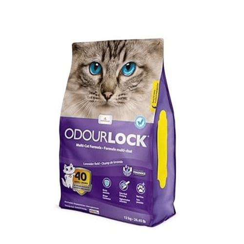 رمل قطط انترساند عالى التكتل 12 كيلو متعدد الروائح