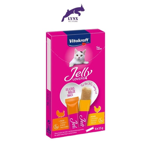 فيتاكرافت مكافآت للقطط بالجيلي 6×15 جرام متعدد الن...
