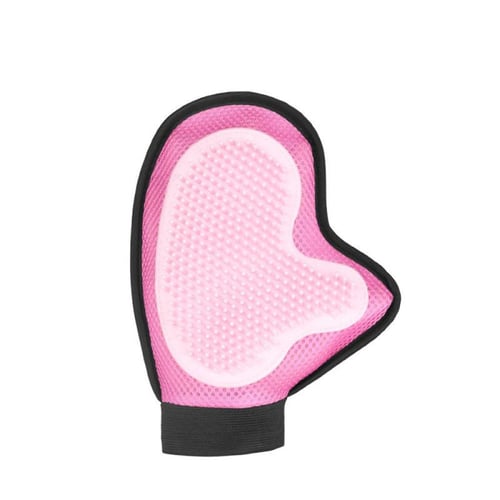 قفاز لتنظيف وترويش حيواناتك الأليفة - متعدد الألوا...