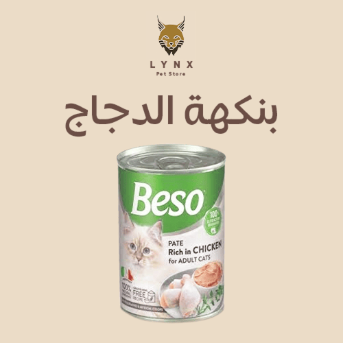 بكج معلبات بيسو للقطط البالغة مشكل 400 جرام 20 حب