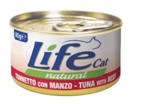 لايف كات معلبات للقطط البالغة 85 جرام