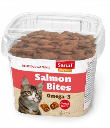 سنال مكافات صحية بنكهة سالمون 75 جرام