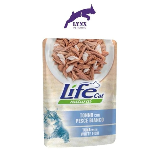 لايف كات أظرف طعام رطب للقطط متعدد النكهات 70 جرام