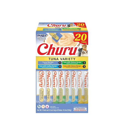 اينابا تشورو مكافات قطط بنكهات التونة 20 مكافئة 14...