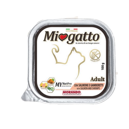 ميوجاتو طعام رطب باتيه مهروس معلبات للقطط البالغة...