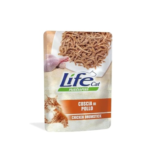 لايف كات أظرف طعام رطب للقطط متعدد نكهات - 70جرام