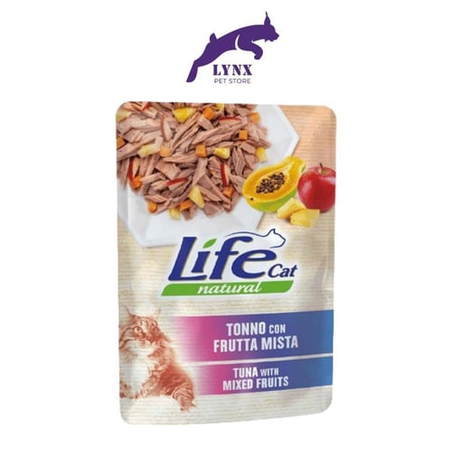 لايف كات أظرف طعام رطب للقطط متعدد النكهات 70 جرام