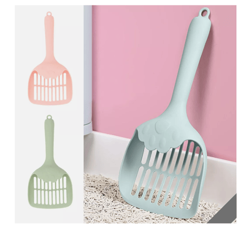 مجرفة رمل قطط بلاستيك