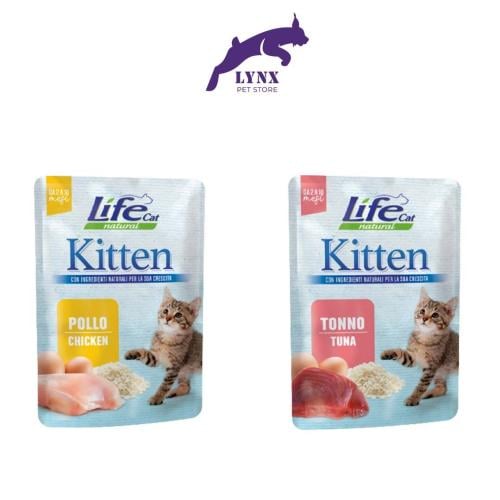 لايف كات أظرف طعام رطب للقطط الصغيرة متعدد النكهات...