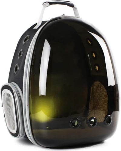 شنطة ظهر للقطط شفافة متعدد الألوان