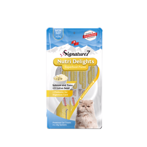 بكج سيقنتشر 7 مكافات قطط متعدد النكهات 4X15 جرام 1...