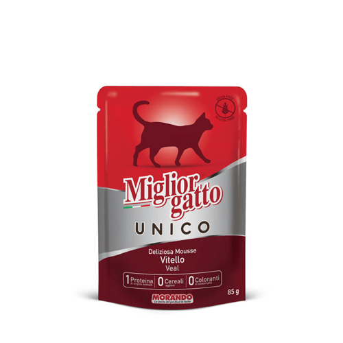 ميجلور جاتو اظرف رطبة للقطط البالغة 85 جرام متعدد...