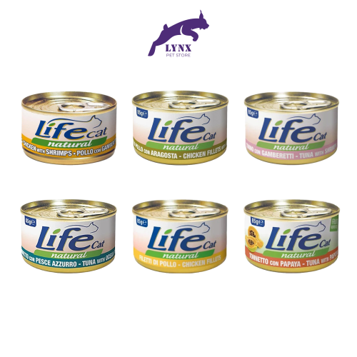 لايف كات معلبات للقطط البالغة 85 جرام