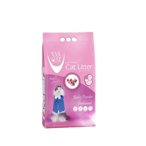 فان كات رمل قطط فائق التكتل 10 كجم متعدد الروائح