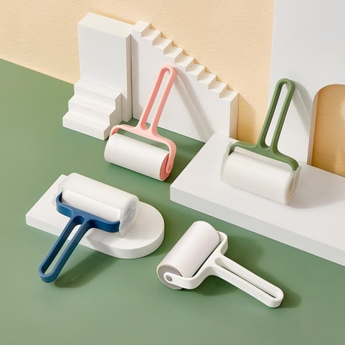 فرشاة إزالة شعر القطط والكلاب مزودة بغطاء - متعددة...