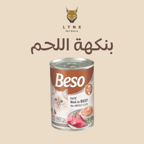 بكج معلبات بيسو للقطط البالغة مشكل 400 جرام 20 حب