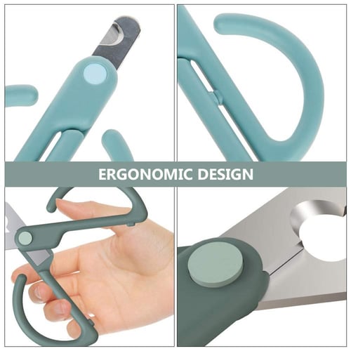 مقص أظافر للقطط و الكلاب اللون التركوازي