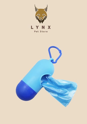 حامل وموزع اكياس فضلات للحيوانات الاليفة-متعدد الل...