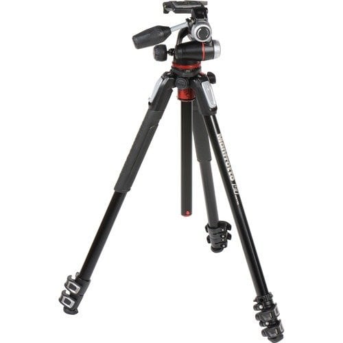 Manfrotto MK190XPRO3-3W Aluminum Tripod With 3-Way...
