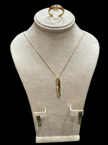 طقم موناكو ذهب عيار ١٨