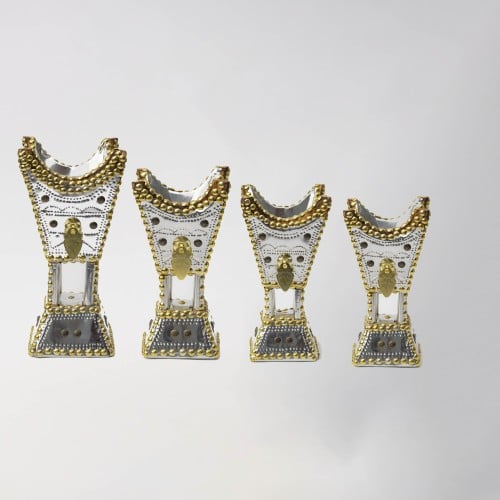 طقم فضي - قمور عادي - رطب