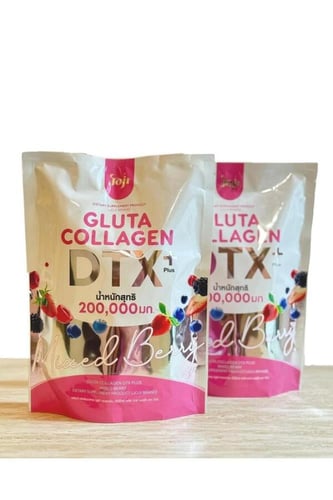 جوجي جلو تا كولاجين دي تي إكس بلس بنكهة التوت المش...