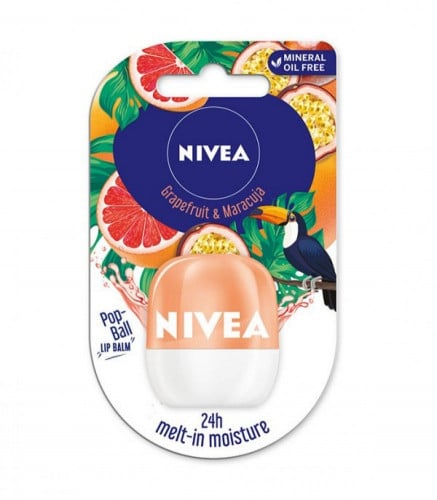 مرطب شفاه مغذي برائحة الجريب فروت من نيفيا 7ج