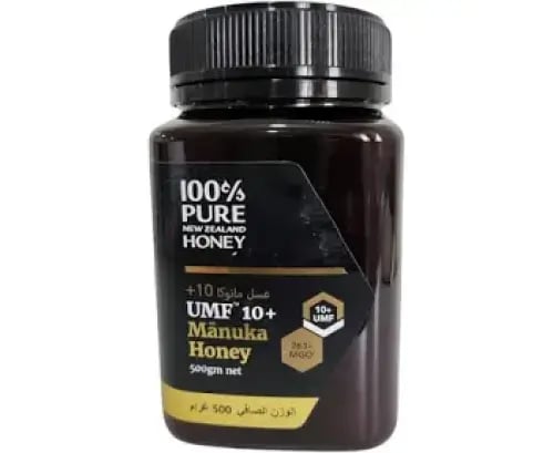 عسل مانوكا عضوي 500 جرام بتركيز +10 UMF