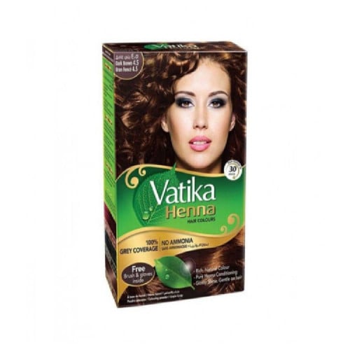 حنة شعر فاتيكا 60 جرام 4.5 بنى غامق