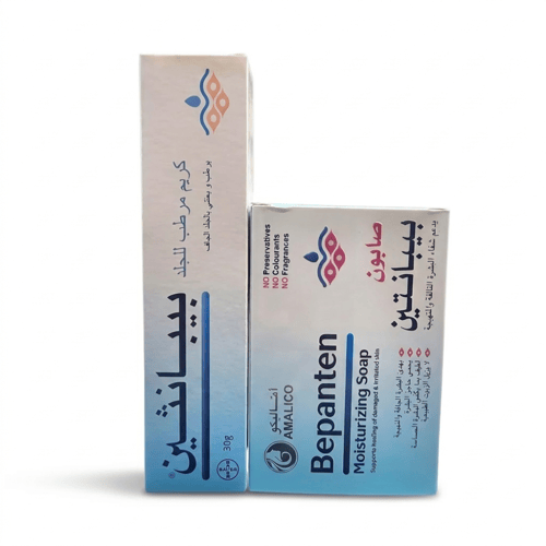 بجموعة بيبانثين Bepanthen Cream & Soap - بيبانثين...