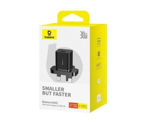 فيش جداري GaN5 ميني من بيسوس 30 واط Type C