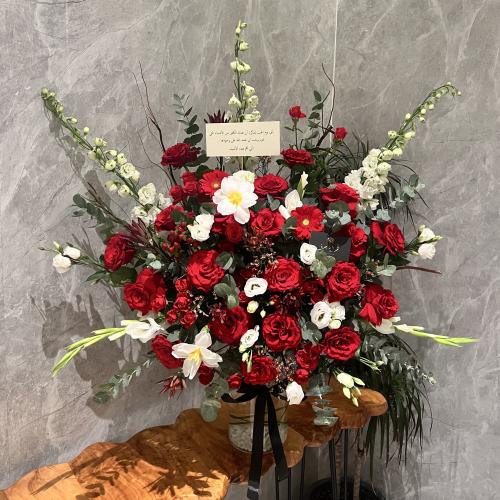 فازة مكس أحمر أبيض