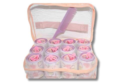 لفافات شعر سحرية شنطة 12 قطعة ماكس دونا