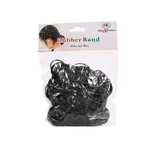 ربطات شعر مطاطية سوداء من ماكس دونا (Maxdona)