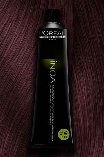 صبغة شعر انوا لوريال 4.20