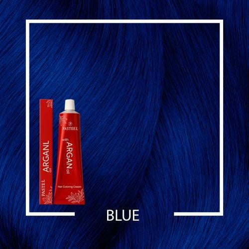 صبغة شعر باستيل أزرق بالارجان