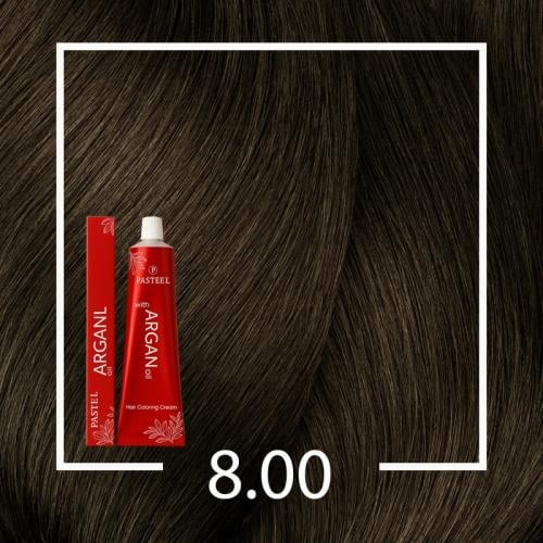 صبغة شعر باستيل 8.00 أشقر فاتح كثيف - خالي الأموني...