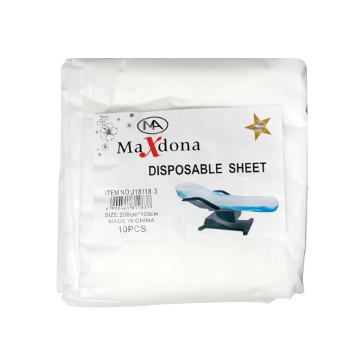 غطاء سرير ضد الماء للاستخدام مرة واحدة – 10 قطع