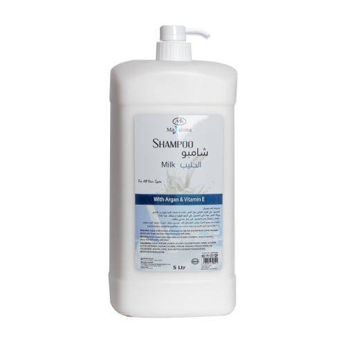 شامبو ماكس دونا بالحليب لترطيب الشعر – 5 لتر