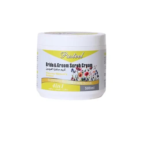 كريم صنفرة العروسين 4 في 1 للوجه والجسم 500 مل - PASTEEL