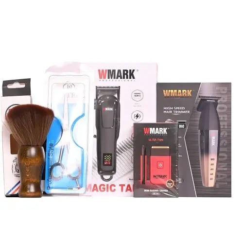 مجموعة الحلاقة المتكاملة 6 في 1 من WMARK وPasteel