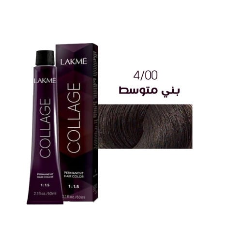 صبغة لاكمي بني متوسط 4/00 60مل