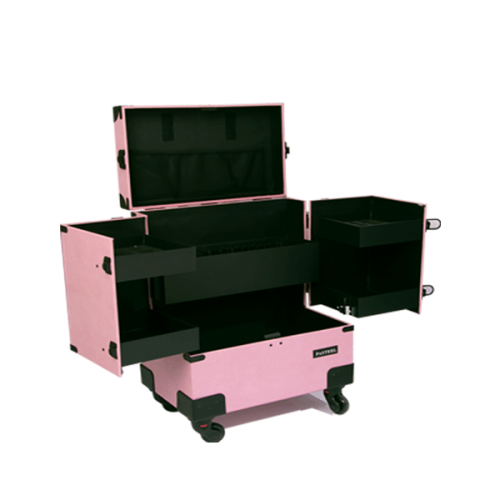 شنطة تجميل بعجل للخدمات المنزلية