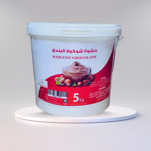 حشوة الشوكولاتة بالبندق 15 بالمئة انلر 5 كغ