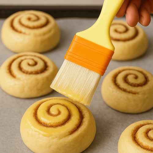 فرشاة للمعجنات ودهن الصوص مقاس صغير طقم 2×1