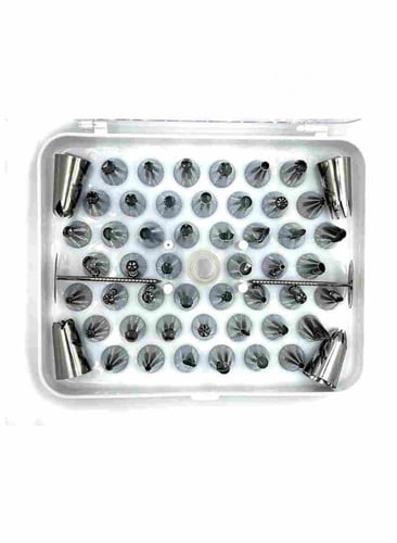 مجموعة رؤوس اكياس الكريم 52 قطعة