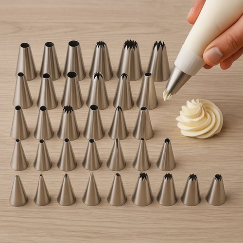 مجموعة رؤوس اكياس الكريم 26 قطعة