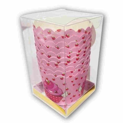 كب كيك ورقي دائري للخبز والكيك 10 اكواب